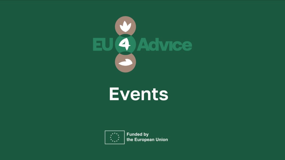 EU4Advice took part in events to advance Sustainable Food Systems and Advisor Networks