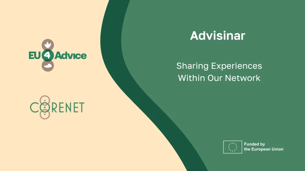 corenet - Advisinar: Sharing experiences within our network (July 2026)